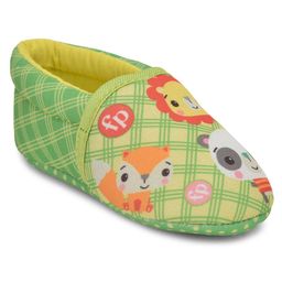 Toothless Unisex Baby Animals Designed & Checked Booties - Green-picture-18