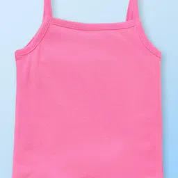 Babyhug 100% Cotton Sleeveless Antibacterial Slips  with Floral & Polka Dot Print Pack of 3 - Multicolour image 5