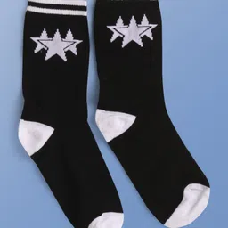 Pine Kids Knit Ankle Length Socks with Star Design Pack of 5 (Color May Vary) image 5