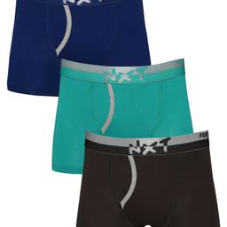 Force NXT Pack Of 3 Men Premium Supima Cotton Four Way Stretch way Trunk-picture-35