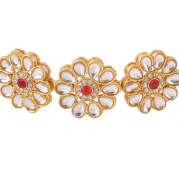 Anouk Kundan Studded Hair Band image 5