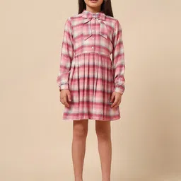 U.S. Polo Assn. Kids Checked Shirt Dress-picture-19