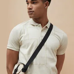 Fame Forever by Lifestyle Men Printed Polo Collar Pockets T-shirt image 1