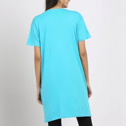 DDASPRATION Women Typography 2 Printed Pockets T-shirt image 5