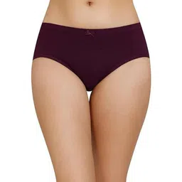 Eleg & Stilance Womens Pack of 3 Assorted Mid-Rise Hipster Briefs image 2