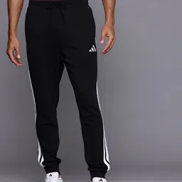 Adidas Men Striped Joggers-picture-35