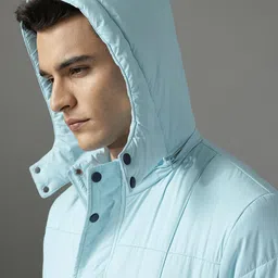 FCUK Hooded Quilted Jacket image 4