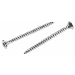 RS PRO Pozidriv Countersunk Stainless Steel Wood Screw, A2 304, 4mm Thread, 50mm Length (Pack of 100)-picture-29