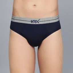 HRX by Hrithik Roshan Ultrasoft Basic BriefsHRX_BRF_002_NVY/GR/_1PC-picture-1