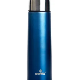 SPEEDEX Flasq Vacuum Insulated 24 Hrs Hot & Cold Thermosteel Water Bottle (500 ml, Blue ) image 1