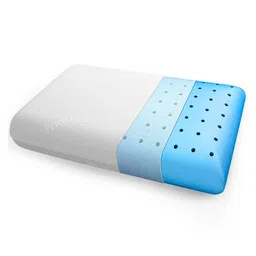 Frido Ultimate Deep Sleep Pillow | King Size 5 Inch Height | Orthopedic Grade Gel Memory Foam for Neck & Shoulder Pain Relief, Includes Bamboo Pillow Cover, Pack of 1, White-image-2