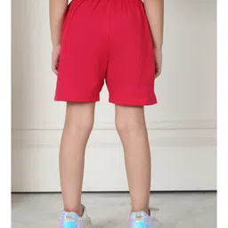 Mini & Ming Cotton Solid Shorts - Queen Pink image 3