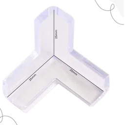 Bembika T Shaped Baby Safety Corner Protector Pack of 4 - White image 3