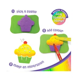 Imagimake Stamp Art Food KitMulticolour image 3
