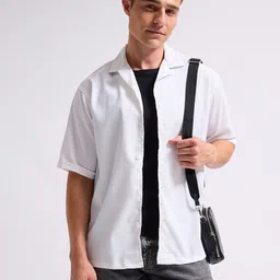 MISCHIEF MONKEY Men Classic Casual Shirt image 5