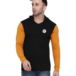 BEYOU FASHION Hooded Slim Fit T-shirt-picture-21