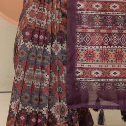 Libas Zari Silk Blend Saree image 4