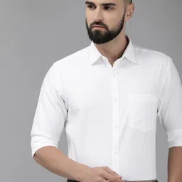 Park Avenue Slim Fit Textured Formal Shirt-picture-21