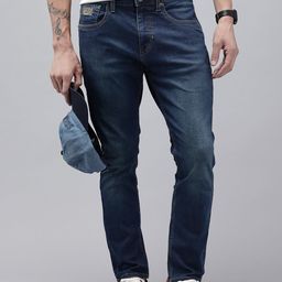 U.S. Polo Assn. Denim Co. Men Henry Skinny Cropped Fit Light Fade Stretchable Jeans-picture-6