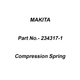 Makita Compression Spring Size 49 for HR5212C, Part No 234317-1-picture-24