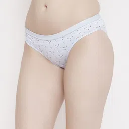 ALIZA Pack Of 3 All-Over Floral Printed Pure Cotton Mid-Rise Bikini Briefs image 5