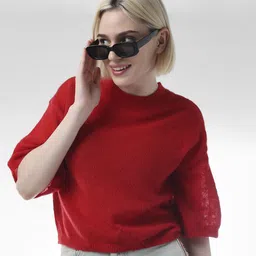 ONLY Onlsusia Life Round Neck Pullover With Fuzzy Detail-picture-39