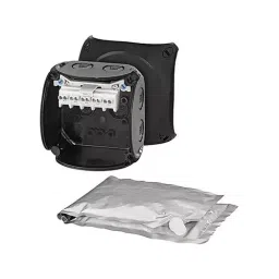 Hensel Cable Junction Box with Terminal 1.5 - 2.5 sq.mm Black IP68 Protection 93x93x62 mm, WP0202B (Pack of 5 Pcs)-picture-37