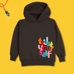 NUSYL Boys Printed Hooded Sweatshirt-image-4