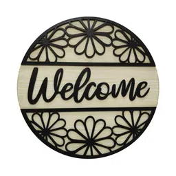 GloShvi Beige & Black Matte Lightweight Wall Hangings-picture-42