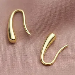 Estailo fashion Teardrop Shaped Drop Earrings image 2