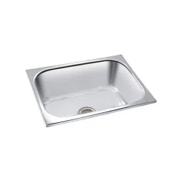 Parryware Eco 24x18x9 inch Glossy Finish Stainless Steel Single Bowl Kitchen Sink, C854899-picture-11