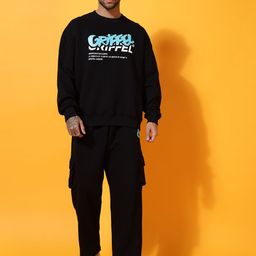 GRIFFEL Men Round Neck Mid-Rise Tracksuits-picture-38