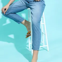 Tokyo Talkies Women Blue High-Rise Jeans-picture-19