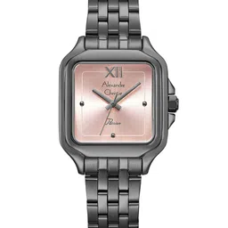 Alexandre Christie Women Embellished Dial & Stainless Steel Bracelet Style Straps Analogue Watch-picture-12