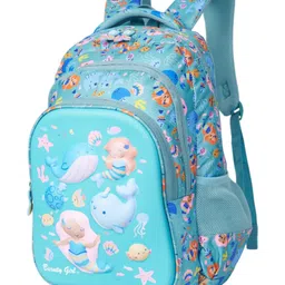 Beauty Girls by Hotshot Aqua_1645 |3d Embossed Design| School Bag|kids Bag|water Resistant|19 Inch|for Girls |30 Liters Backpack-picture-16