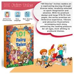 gowoo 101 Fairy Tales for kids (Hardbound) :Classic fairy tales, Storybook for young kids, Children story book, Kids' fairy tale collection. image 2