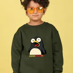 NUSYL Boys Printed Hooded Sweatshirt-image-90