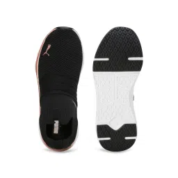 Puma Softride Pro Echo Slip-On Women Black Running Shoes image 4