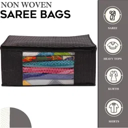 AMAK INC Black Fabric Multi-Utility Wardrobe Organisers image 2