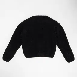 Pantaloons Junior Girls Ribbed Pullover image 4