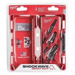 Milwaukee Step Drill Bit Set 1/8 to 1 Sz Range, 492R90-picture-16