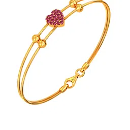 Joyalukkas 22Kt Gold Elation Heart Bracelet - 5.68g image 4