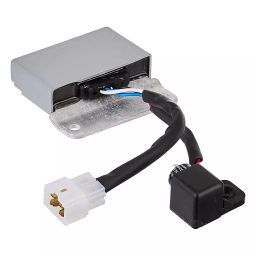 Uno Minda Regulator Rectifier Unit, Grey Body, 4 Pin White Male Coupler & Capacitor (RR-1021)-picture-18