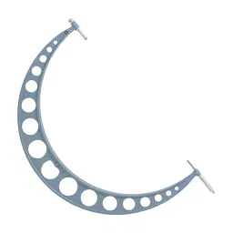 Mitutoyo Outside Micrometer with Anvil Extension Collers 105 Series 800 - 900 mm Range, 105-106-image-46