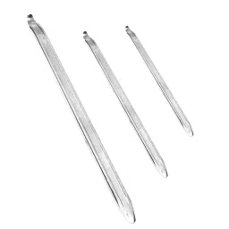 MEC Tyre Lever Tool Steel Silver Tone Chrome Plated 10, 12 & 18 inch for Both Heavy-Duty Trucks and Light Vehicles, MEC11621 (Set of 3 Pcs)-picture-14