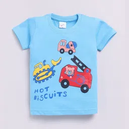 IcePie Boys Printed T-shirt with Shorts image 3