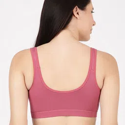 BLOSSOM Women Solid Full Coverage Lightly Padded Bra image 4