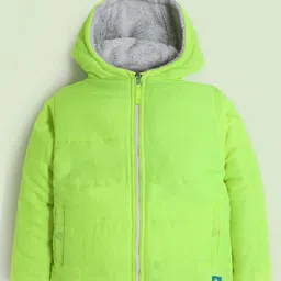 Cherry Crumble By Nitt Hyman Full Sleeves Solid Reversible Jacket - Multi Colour image 3