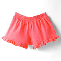UCB Above Knee Length Solid Colour Shorts - Pink image 2
