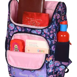 Beauty Girls by Hotshot Peace_1638|3d Design| School Bag|kids Bag|water Resistant|18 Inch|for Girls |32 Liters Backpack -Height 18 Inches image 3